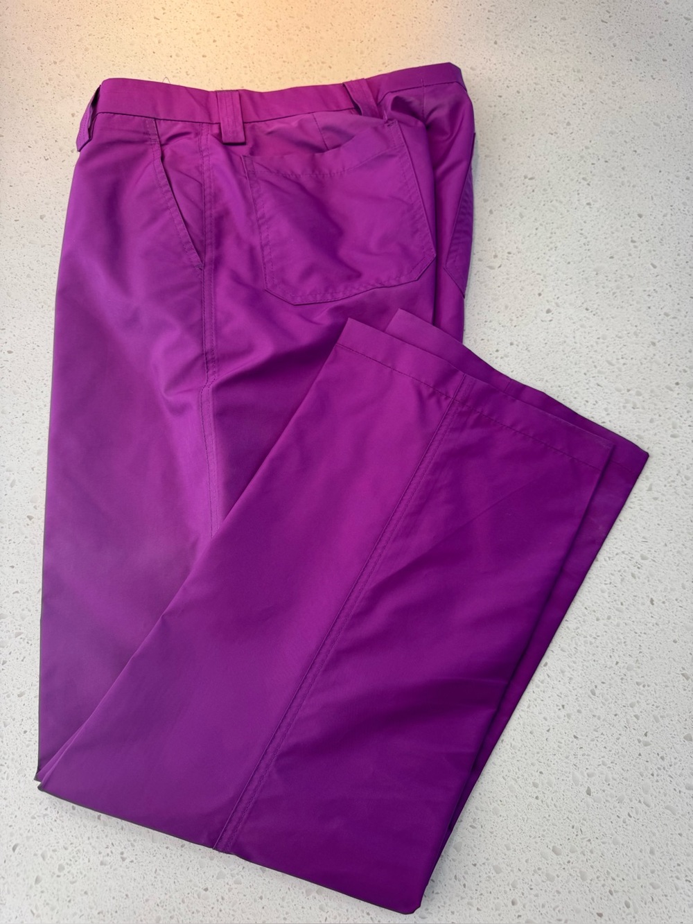 Vintage J. Lindeberg 
Men's Purple Straight-Leg Pants